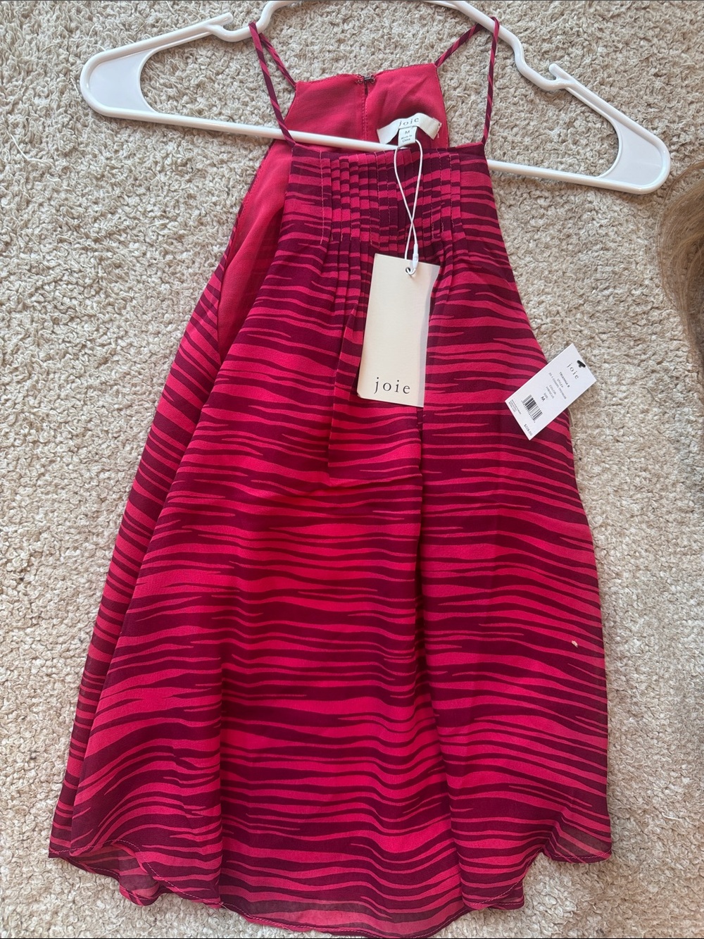 Joie Trianna B silk halter tank NWT